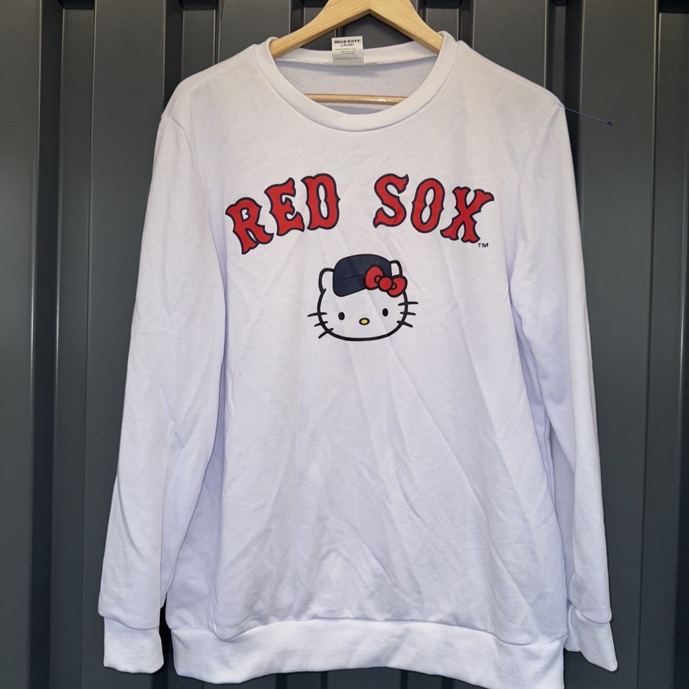 Hello Kitty Sanrio Red Sox Sweatshirt Exclusive Giveaway 2025 L Large